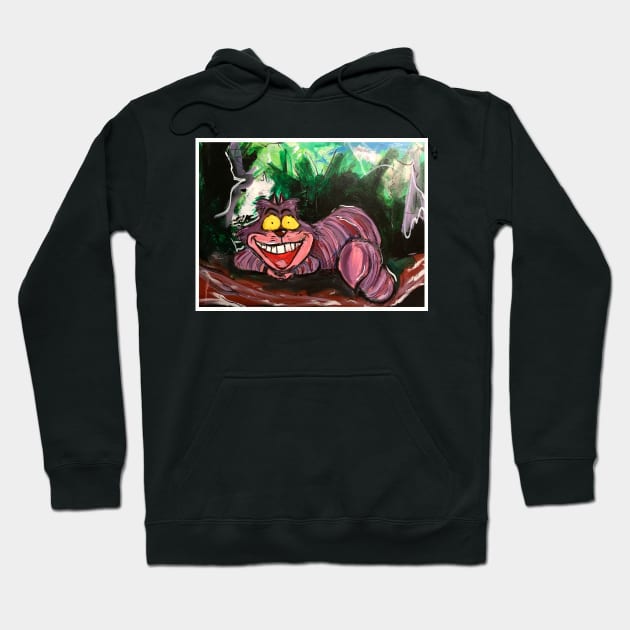 Cheshire Cat Hoodie by Anthony Statham